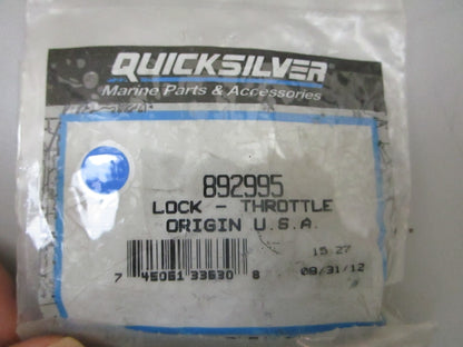 *NEW OEM* 0780 Mercury Quicksilver Throttle Lock 892995