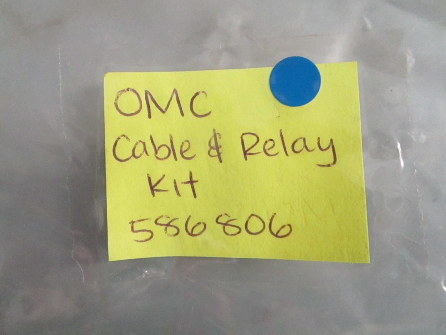 NEW OEM 586806 0586806 OMC Johnson Evinrude Cable & Relay Kit 0820