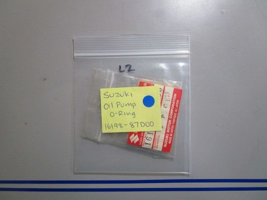 *NEW OEM* (LOT OF 2) 0770 Suzuki Oil Pump O-Ring 16198-87D00