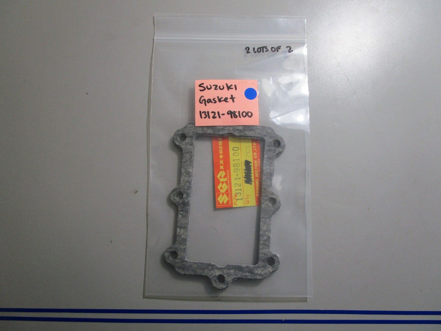 *NEW OEM* (LOT OF 2) 0810 Suzuki Gasket 13121-98100