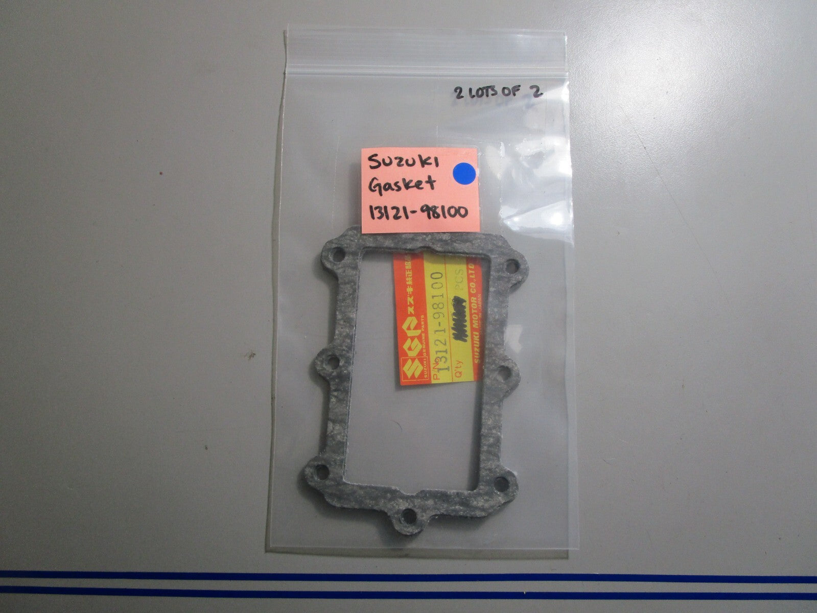 *NEW OEM* (LOT OF 2) 0810 Suzuki Gasket 13121-98100