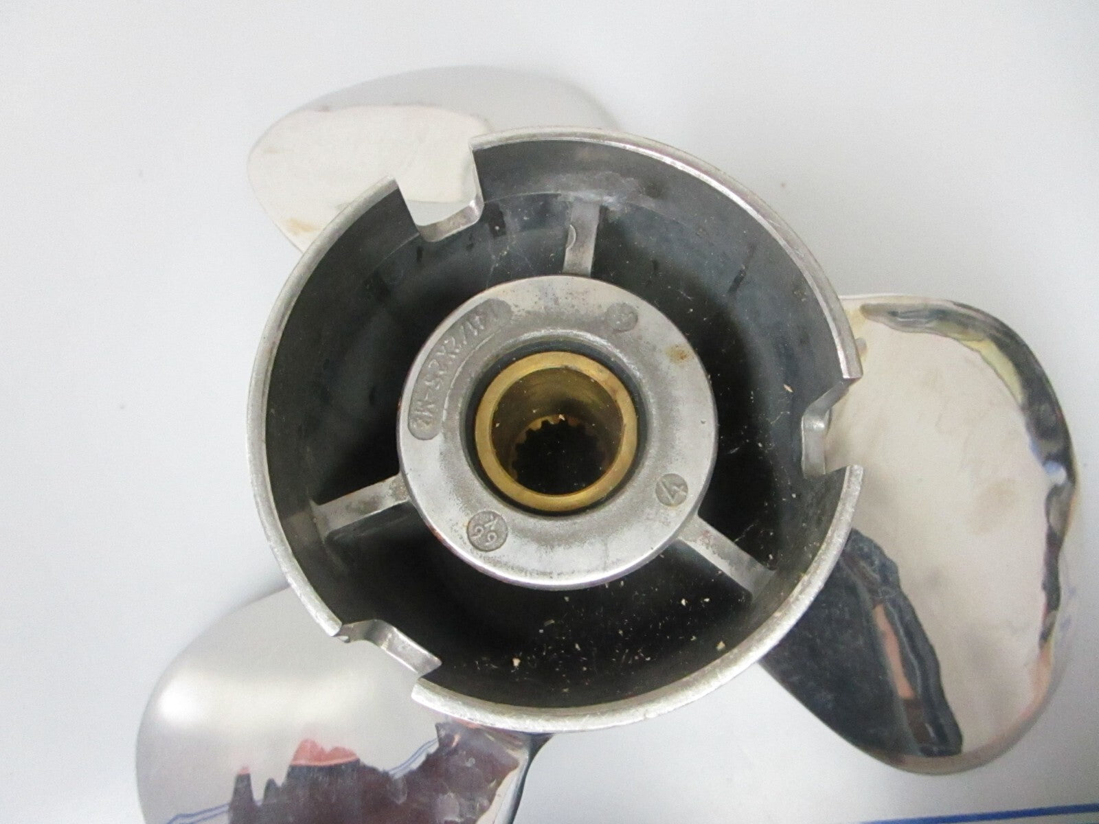 *NEW OEM* 0720 Yamaha RH 3 Blade Stainless Steel 14½ x 25 Propeller 66K-45972-B0