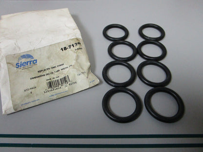 NEW (LOT OF 8) 18-7139 Replaces: OMC 319085 Sierra O-Ring 0810