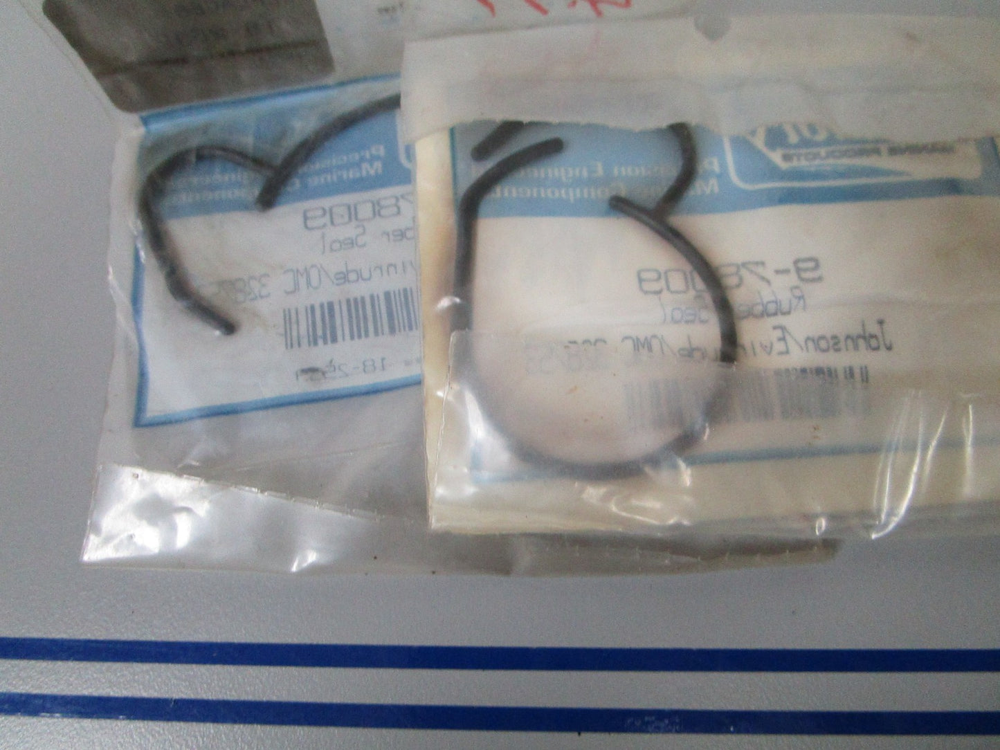 NEW (LOT OF 2) 9-7800 Replaces: OMC 328753 Mallory Rubber Seal 0810