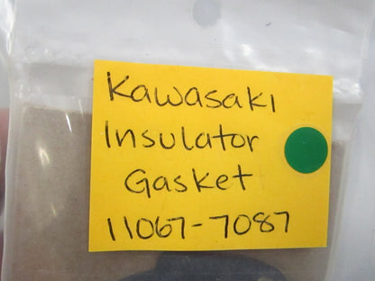 NEW OEM (LOT OF 5) 11067-7087 Kawasaki Insulator Gasket 0810
