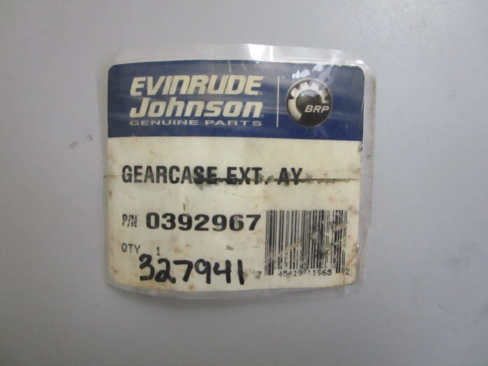 *NEW OEM* 0820 OMC Johnson Evinrude Gearcase Extender Assy 392967 0392967