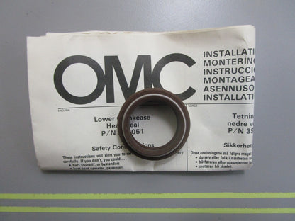 *NEW OEM* 0810 OMC Johnson Evinrude Seal Assembly 398051 0398051