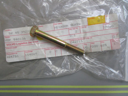 *NEW OEM* 0810 Volvo Penta Hexagon Screw 940136