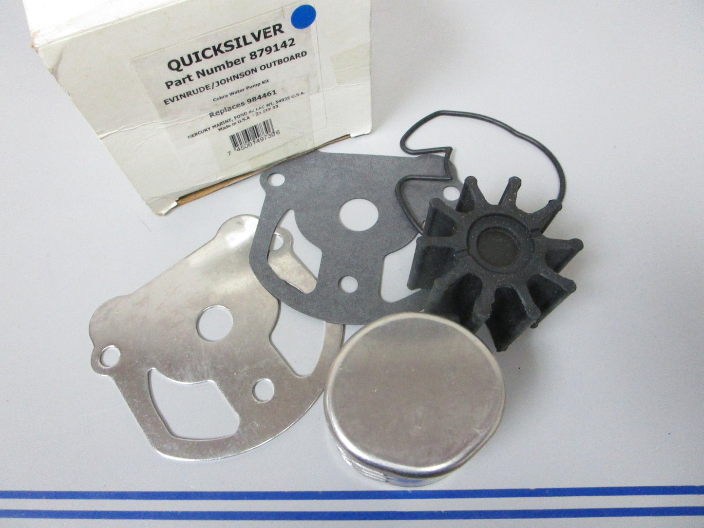 NEW OEM  879142 Replaces 984461 Mercury Quicksilver Cobra Water Pump 0720