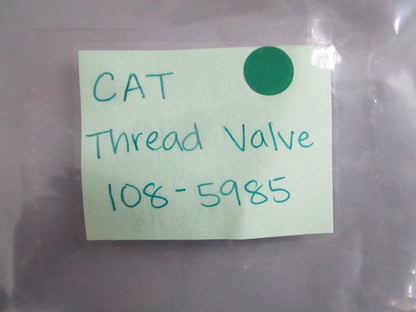 NEW OEM 108-5985 CAT Thread Valve 0820