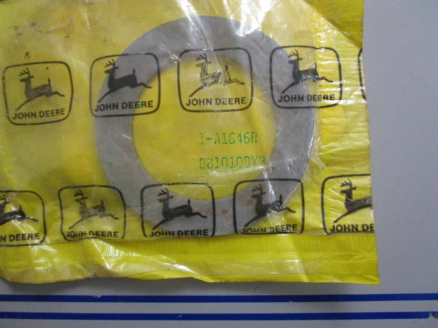 *NEW OEM* 0820 John Deere Belt Pulley Bearing Sealing Washer A1646R