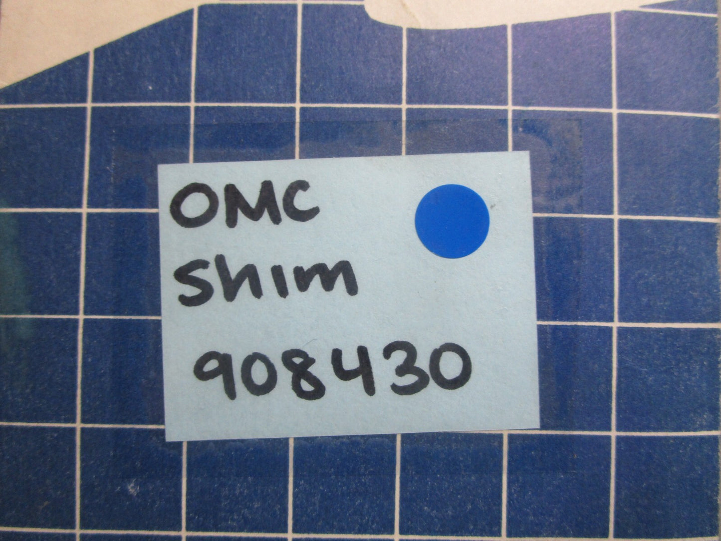 *NEW OEM* (LOT OF 2) 0810 OMC Johnson Evinrude Shim 908430 0908430