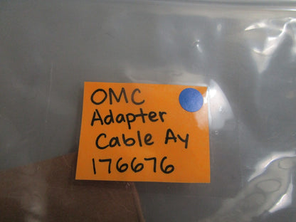 *NEW OEM* 0810 OMC Johnson Evinrude Adapter Cable Assembly 176676 0176676