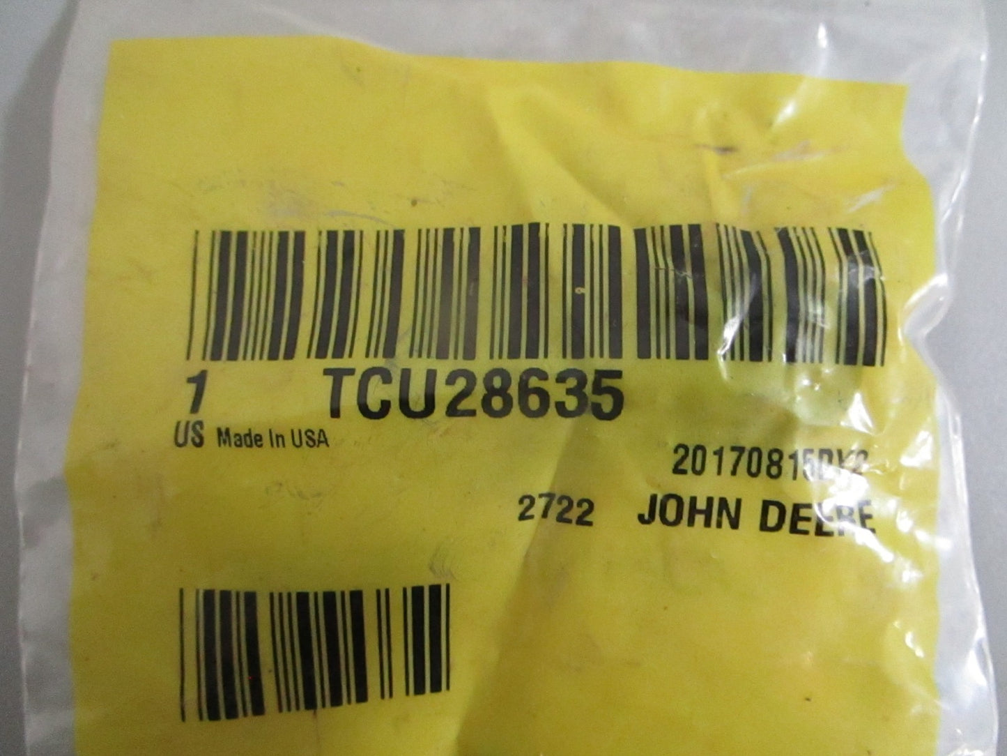 John Deere NEW OEM TCU28635 Eccentric Reel Greens Mower Golf Turf NOS Part 0820