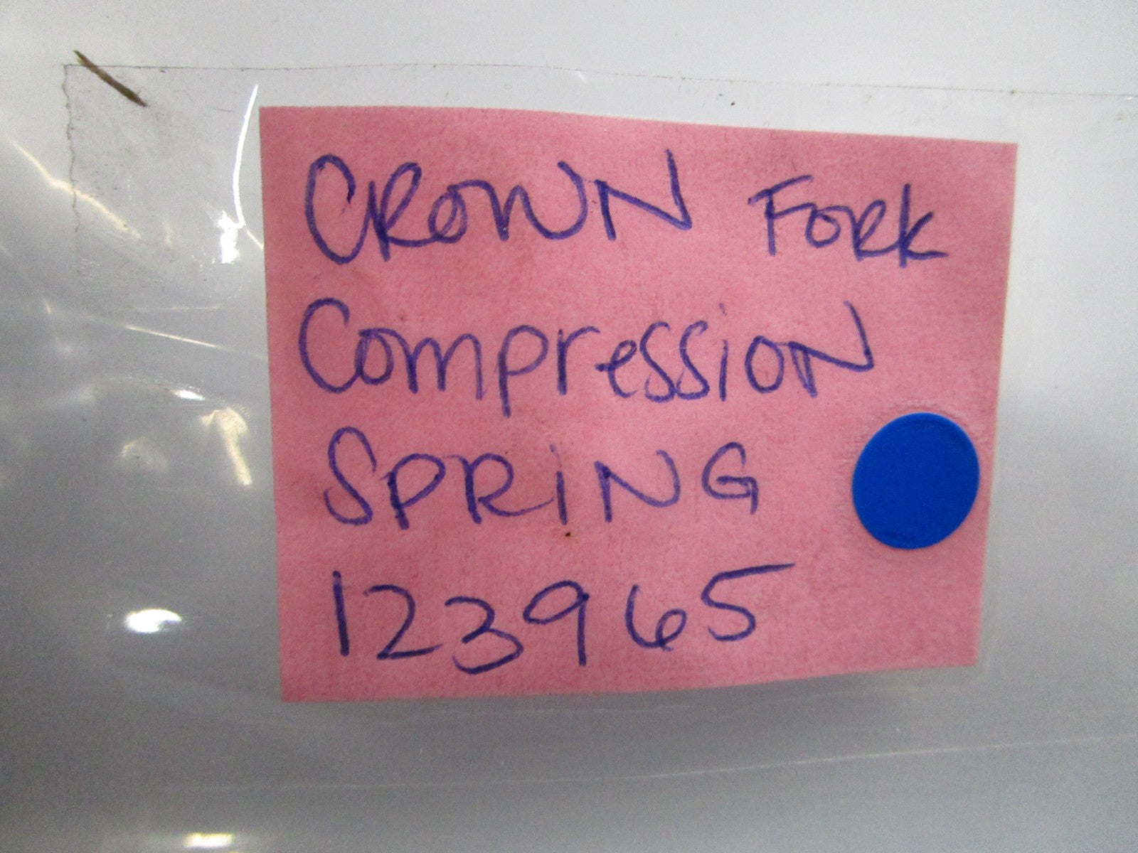 *NEW OEM* 0810 Crown Compression Spring 123965