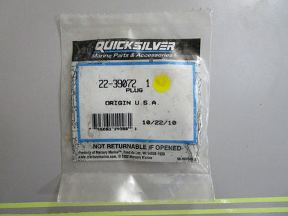 *NEW OEM* (LOT OF 3) 0810 Mercury Quicksilver Plug 22-390721