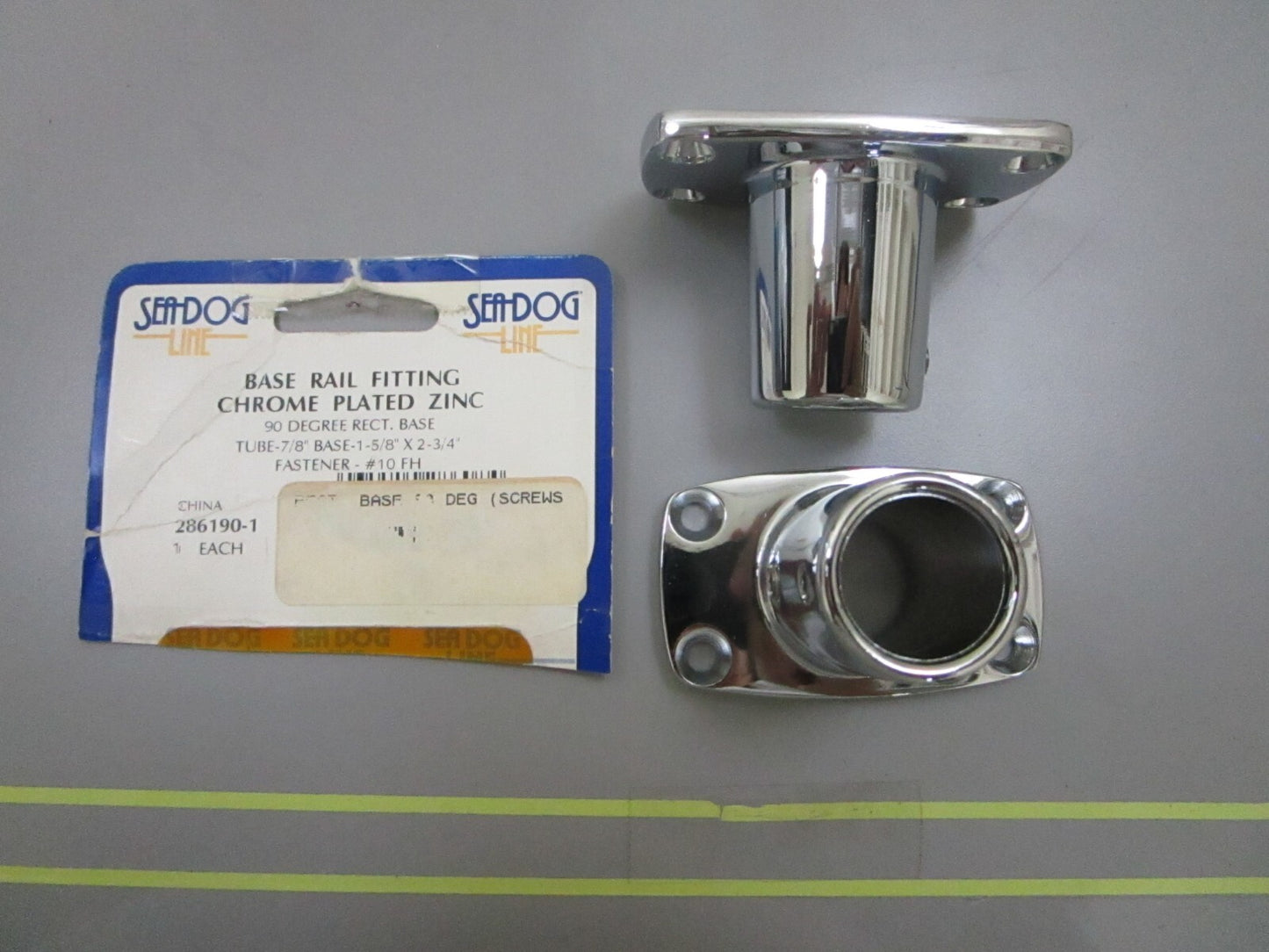 *NEW* (LOT OF 2) 0810 SeaDog 90° Base Rail Fitting 286190-1