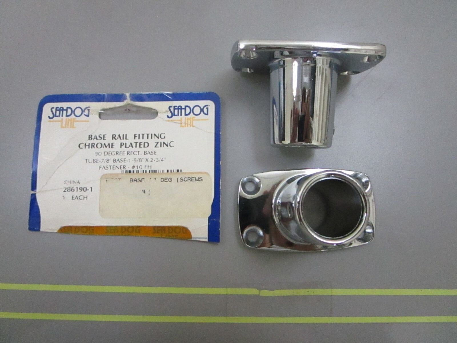 *NEW* (LOT OF 2) 0810 SeaDog 90° Base Rail Fitting 286190-1
