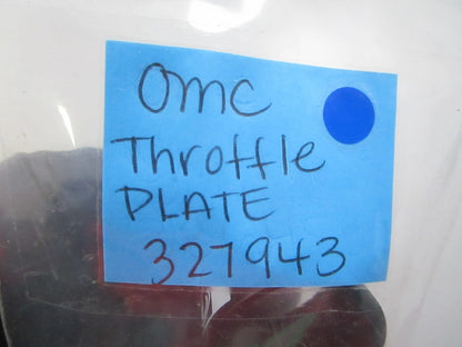 NEW OEM 327943 0327943 OMC Johnson Evinrude Throttle Plate 0810