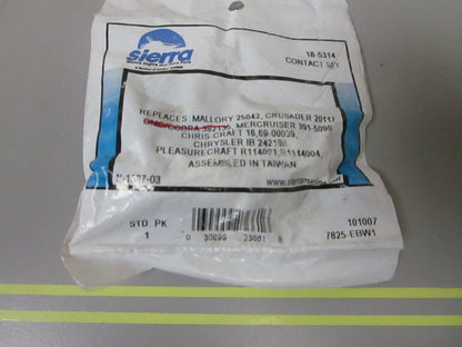 *NEW* 0810 Sierra Contact Set 18-5314 Replaces: Mercruiser 391-5090