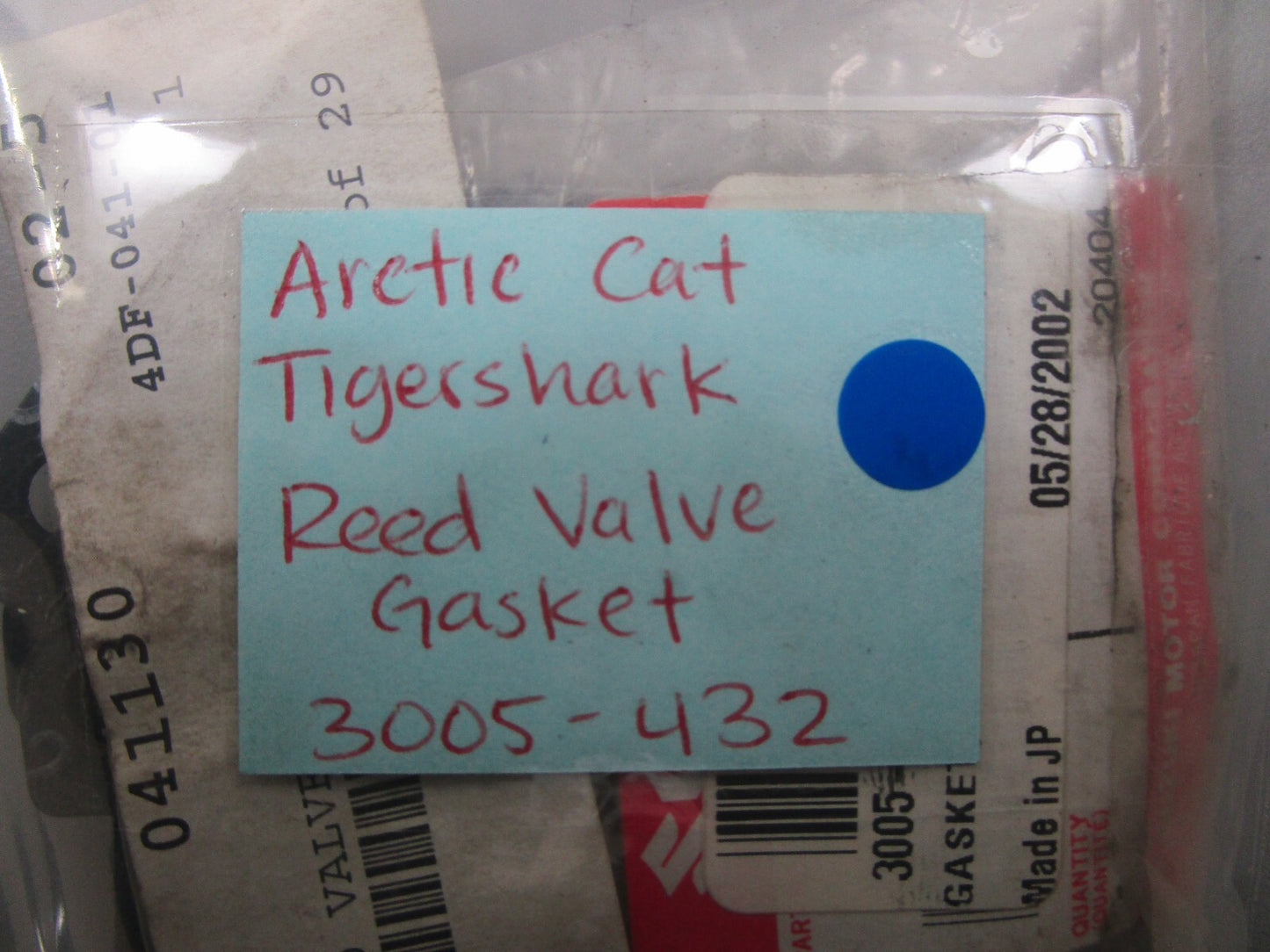 *NEW OEM* 0810 Arctic Cat Tigershark Reed Valve Gasket 3005-432