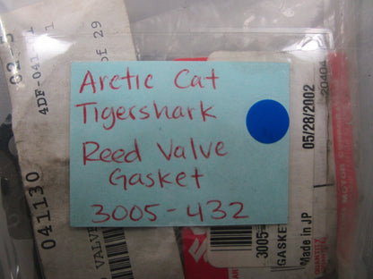 *NEW OEM* 0810 Arctic Cat Tigershark Reed Valve Gasket 3005-432