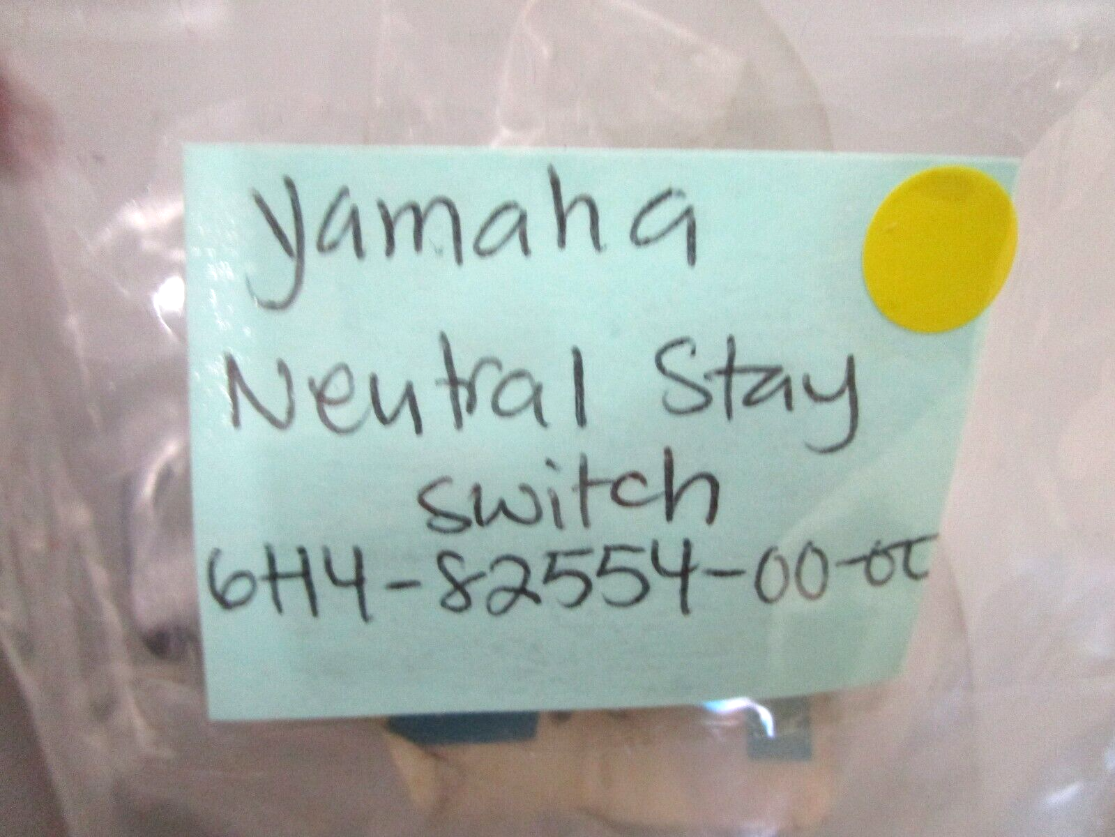*NEW OEM* 0750 Yamaha NEUTRAL STAY SWITCH 6H4-82554-00-00