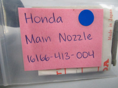 *NEW OEM* 0810 Honda Main Nozzle 16166-413-004