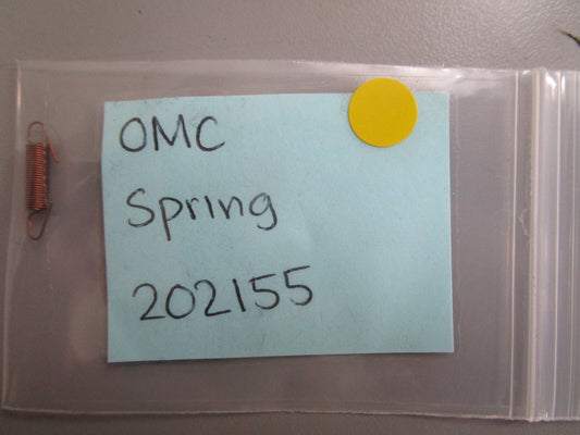 *NEW OEM* 0810 OMC Johnson Evinrude Spring 202155 0202155