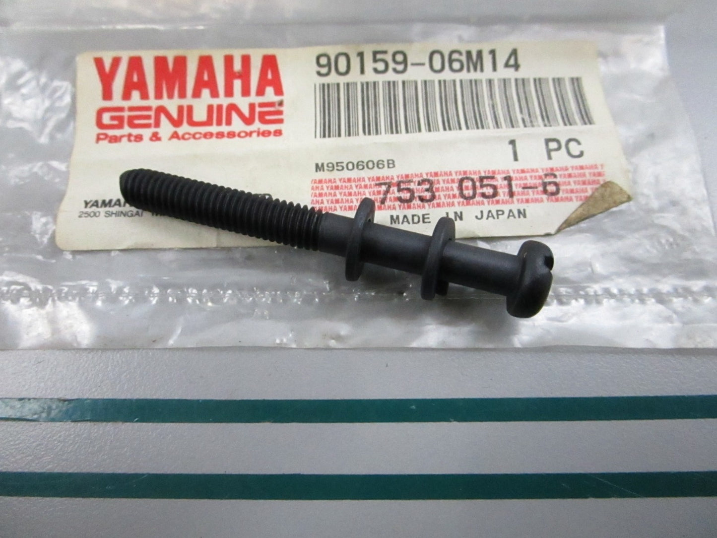 NEW OEM 90159-06M14-00 Yamaha Screw w/ Washer 0810