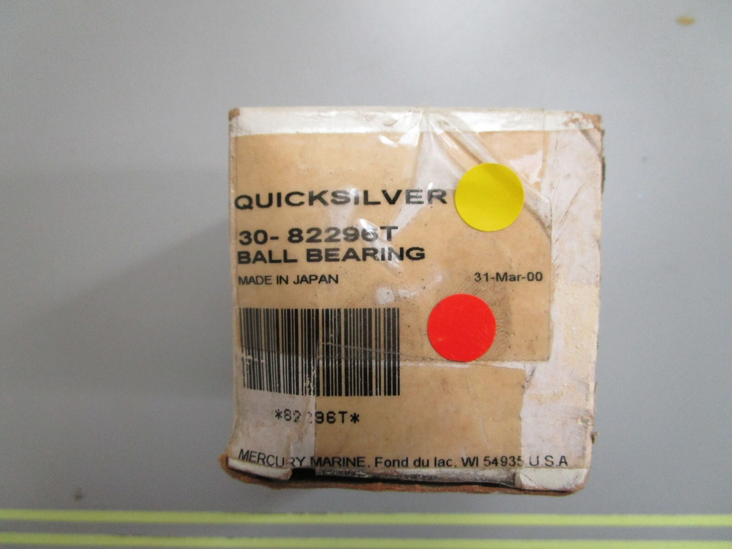 *NEW OEM* 0770 Mercury Quicksilver Ball Bearing 30-82296T