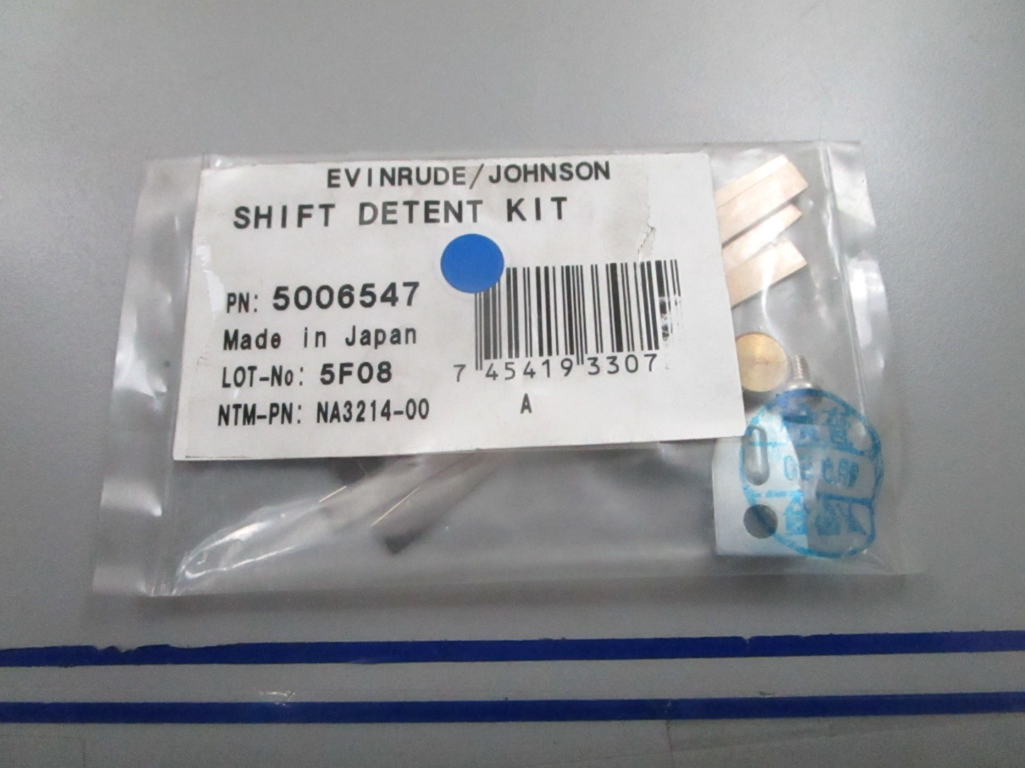*NEW OEM* 0810 OMC Johnson Evinrude Shift Detent Kit 5006547