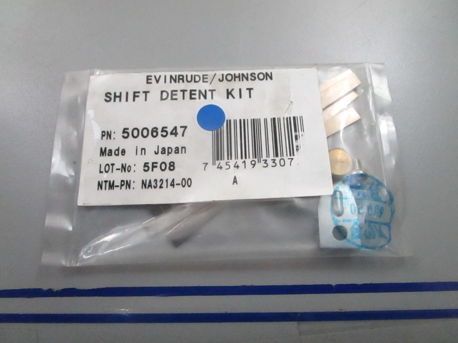 *NEW OEM* 0810 OMC Johnson Evinrude Shift Detent Kit 5006547