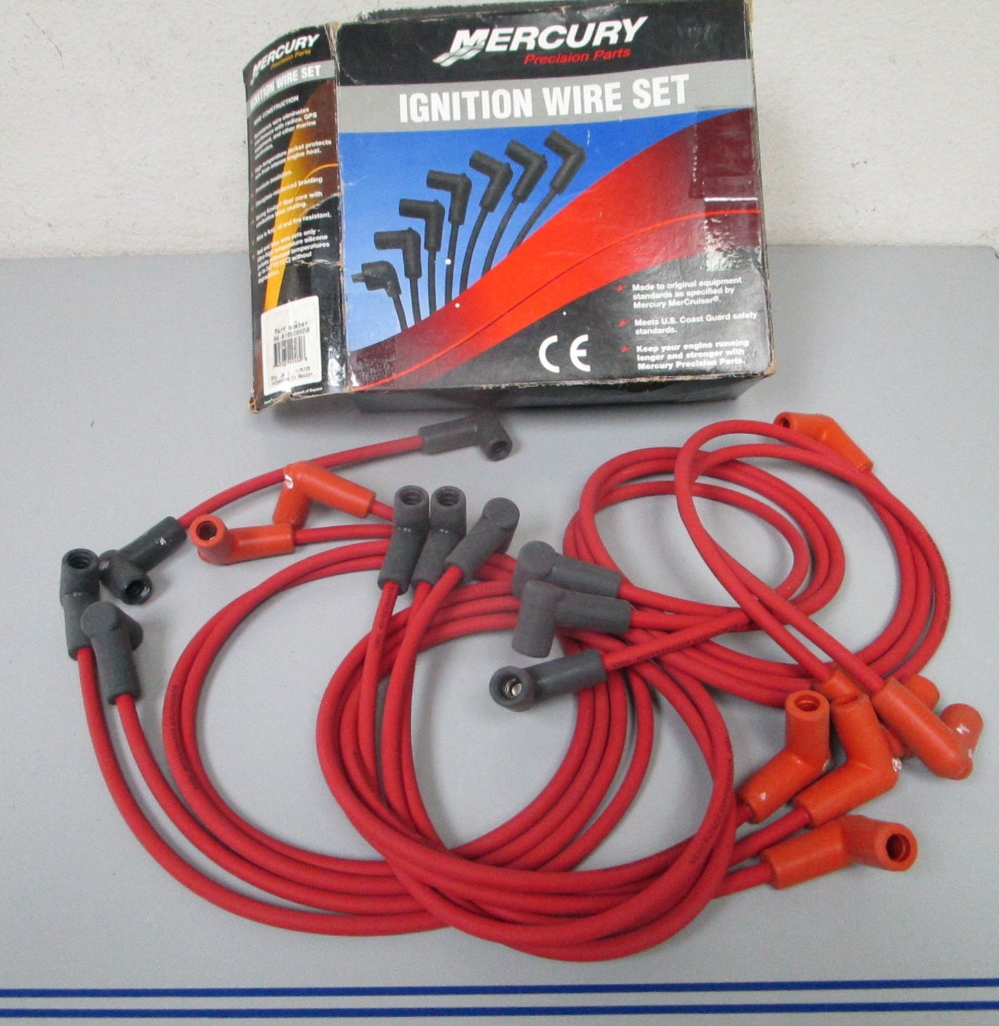 NEW OEM 84-816608K68 Mercury Quicksilver 350 454 502 CID Ignition Wire Set 0720