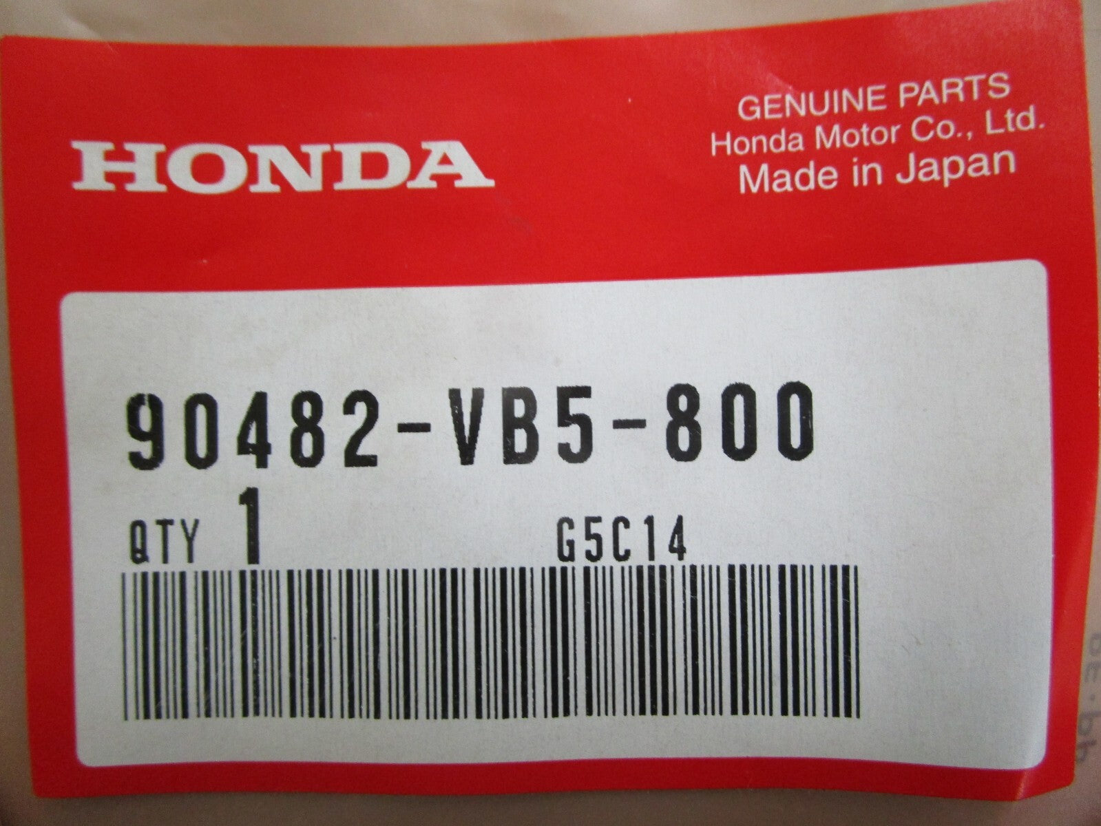 *NEW OEM* 0810 Honda Bevel Pinion Shim (B) 90482-VB5-800