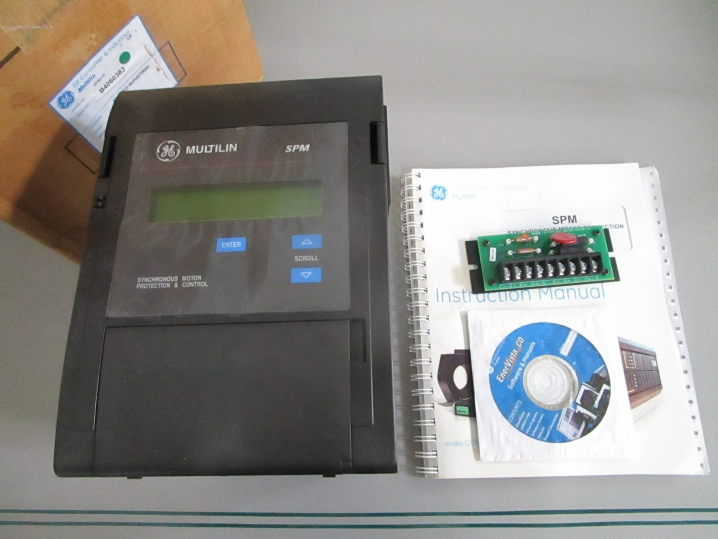 GE Multilin SPM-PF Synchronous Motor Protection Relay w/PF Reg NEW OEM 0820