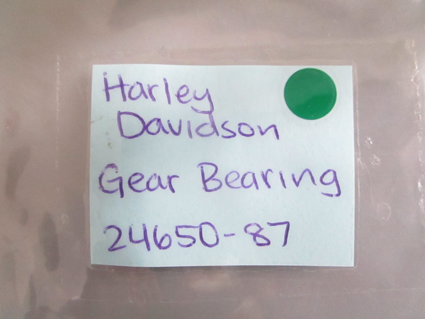NEW OEM 24650-87 Harley-Davidson Gear Bearing 0820