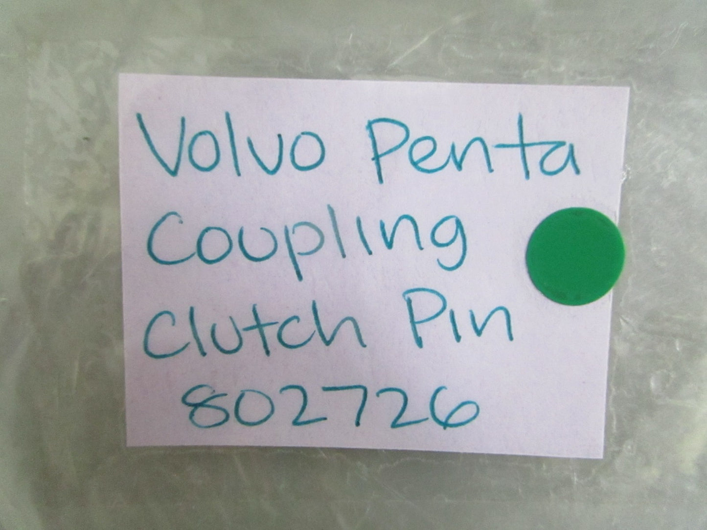 NEW OEM 802726 Volvo Penta Coupling Clutch Pin 0820
