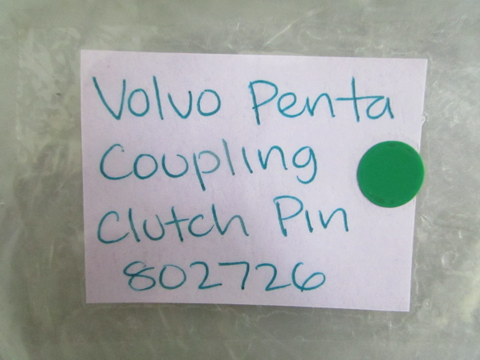 NEW OEM 802726 Volvo Penta Coupling Clutch Pin 0820