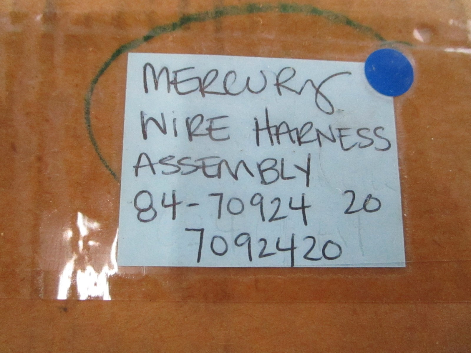 *NEW OEM* 0720 Mercury Quicksilver Wire Harness Assembly 84-70924 20