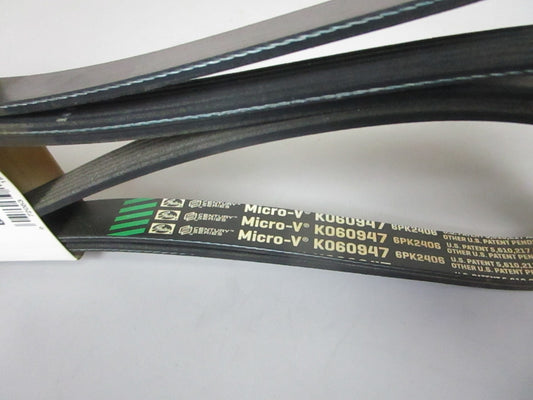 NEW K060947 Gates Micro-V Green Stripe 13/16" x 95 ¼" Serpentine Belt 0720