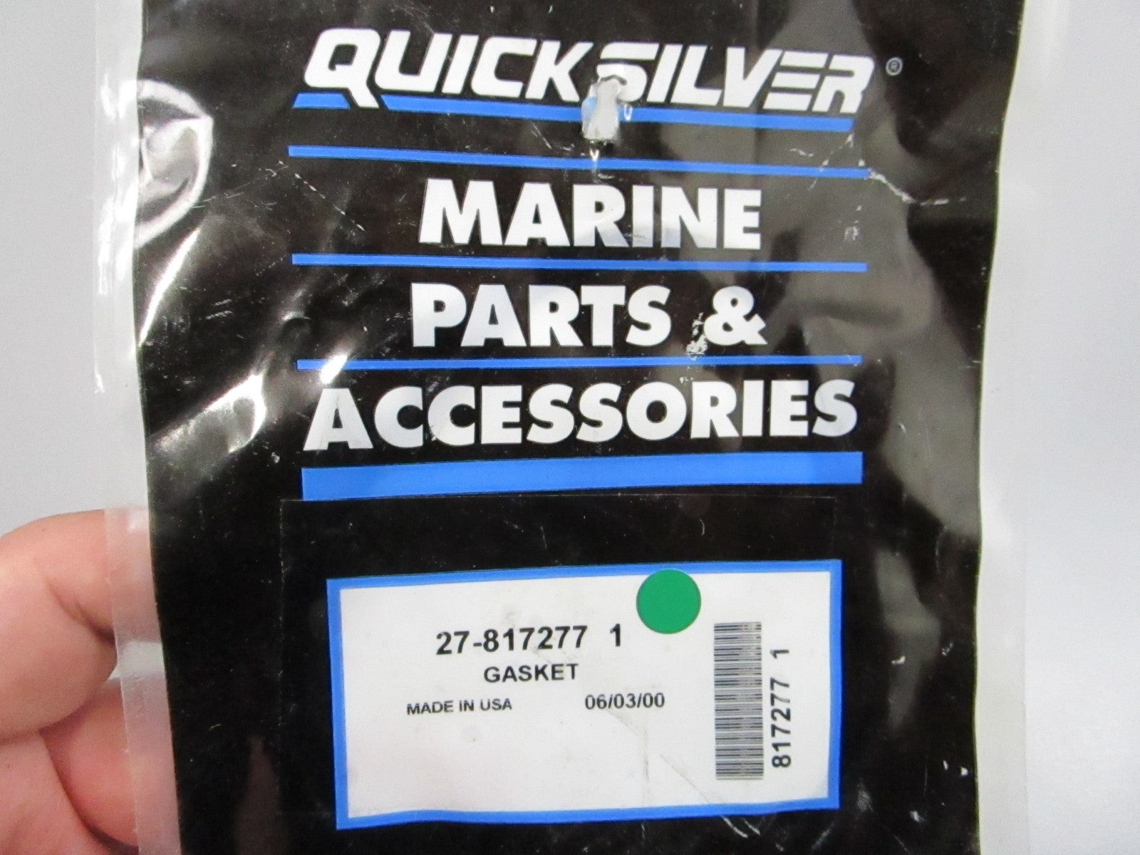 NEW OEM 27-817277 1 Mercury Quicksilver Gasket 0810