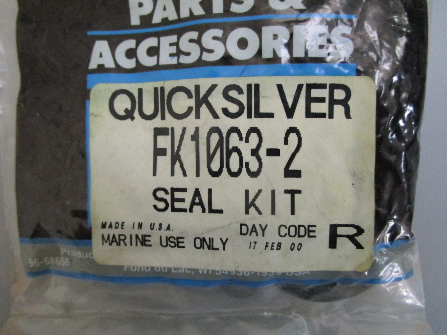 *NEW OEM* 0820 Mercury Quicksilver Seal Kit FK1063-2