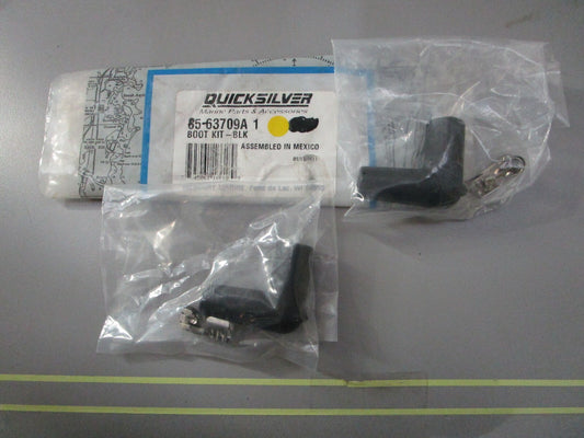 *NEW OEM* (LOT OF 2) 0810 Mercury Quicksilver Black Boot Kit 85-63709A1