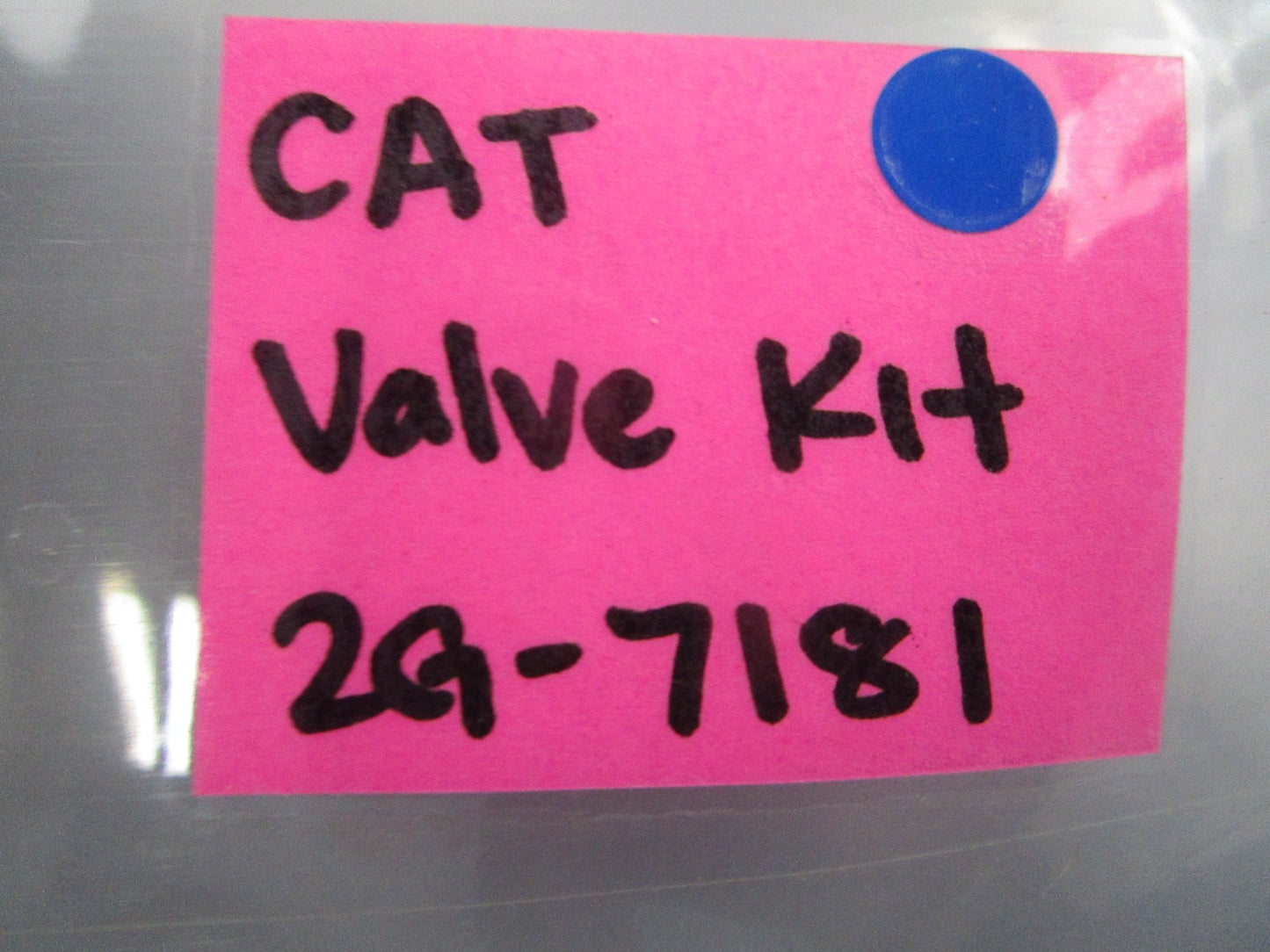 NEW OEM 2G-7181 CAT Valve Kit 0810