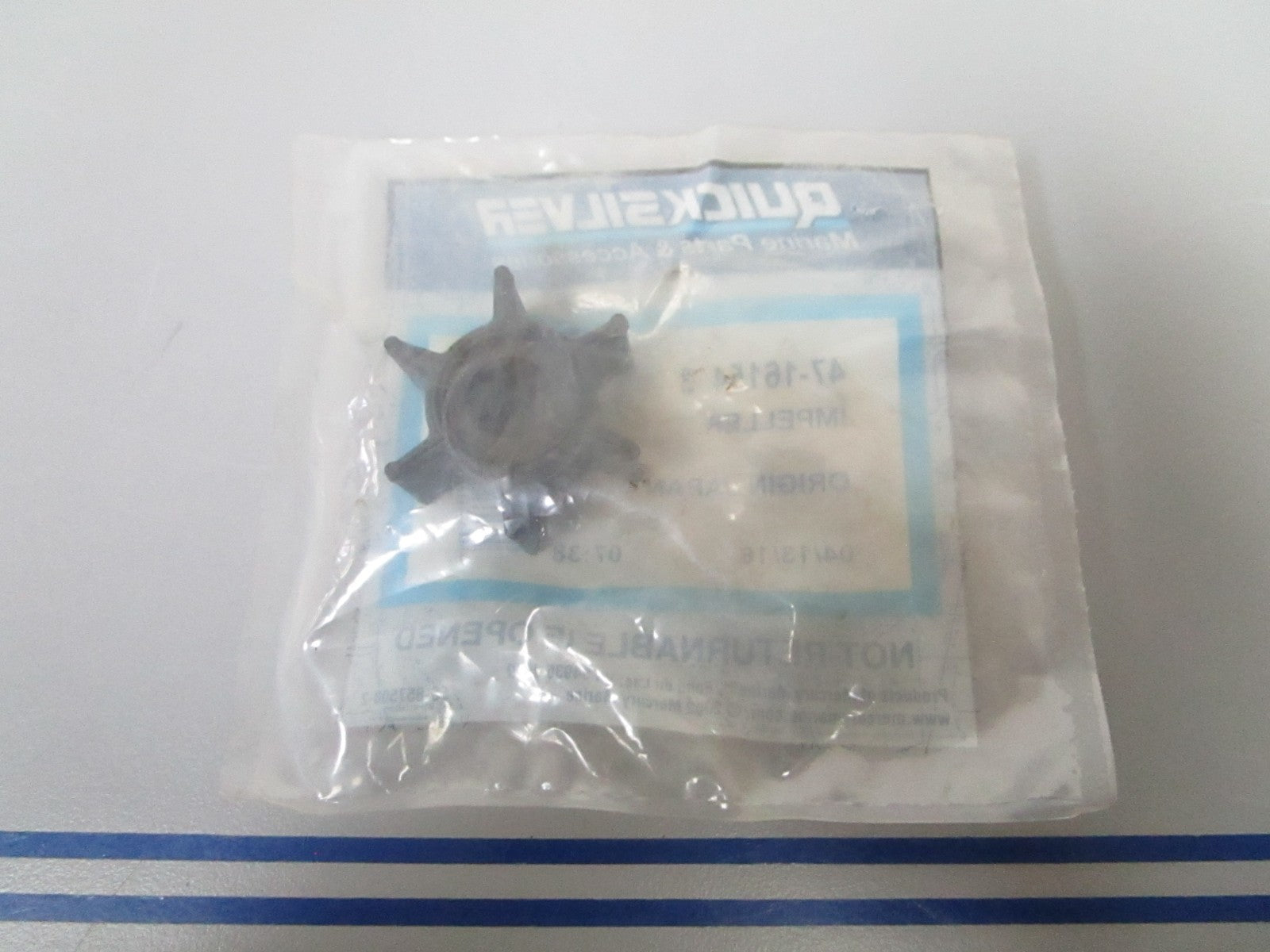 *NEW OEM* 0720 Mercury Quicksilver Impeller 47-16154 3