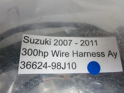 NEW OEM Suzuki 36624-98J10 2007- 2011 300hp Wire Harness Ay 0720
