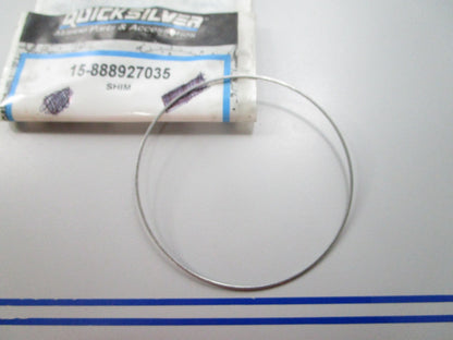NEW OEM 15-888927035 Mercury Quicksilver Shim 0810