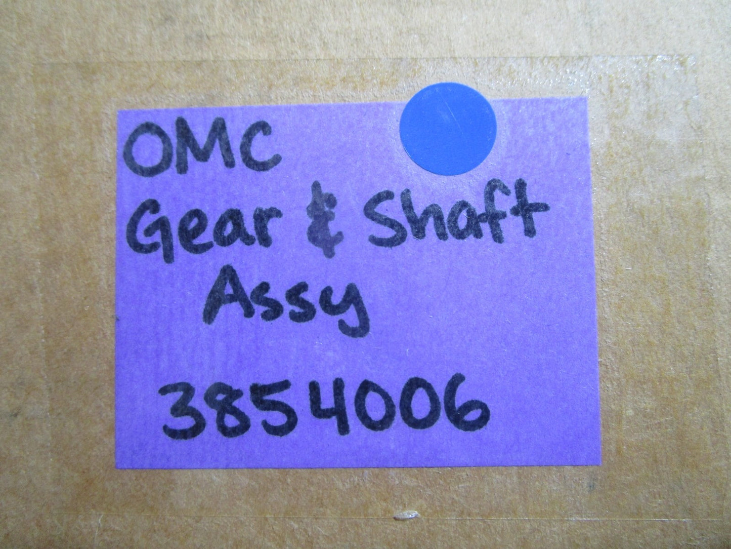 *NEW OEM* 0810 OMC Johnson Evinrude Gear & Shaft Assembly 3854006