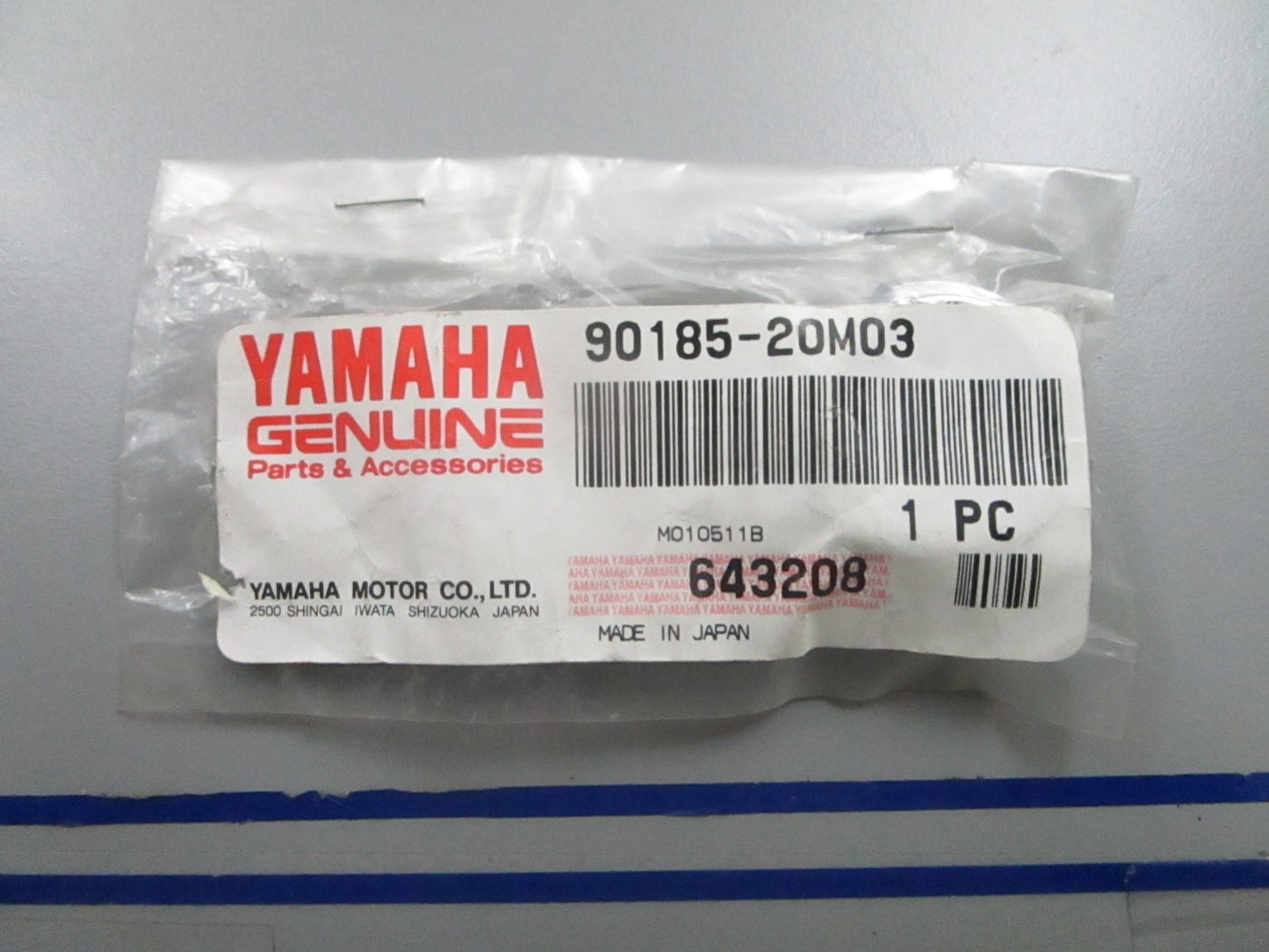 *NEW OEM* 0810 Yamaha Self-Locking Nut 90185-20M03-00